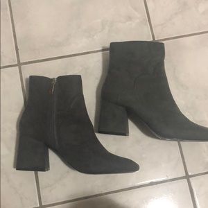 Grey Zara boots size 38